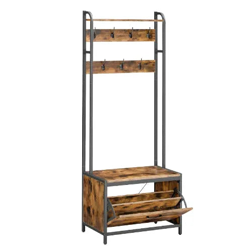 Vestiaire d'entrée tout-en-un - INITIUM - Porte-Manteau & Co